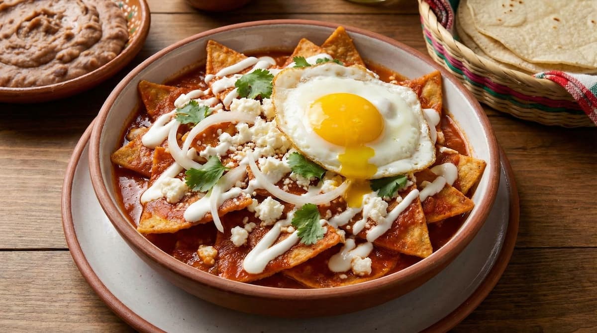 Chilaquiles Rojos