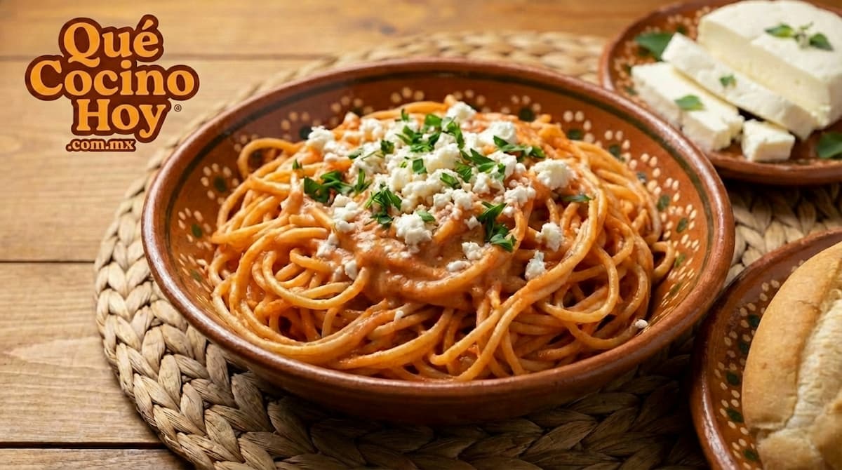 Espagueti Rojo Cremoso