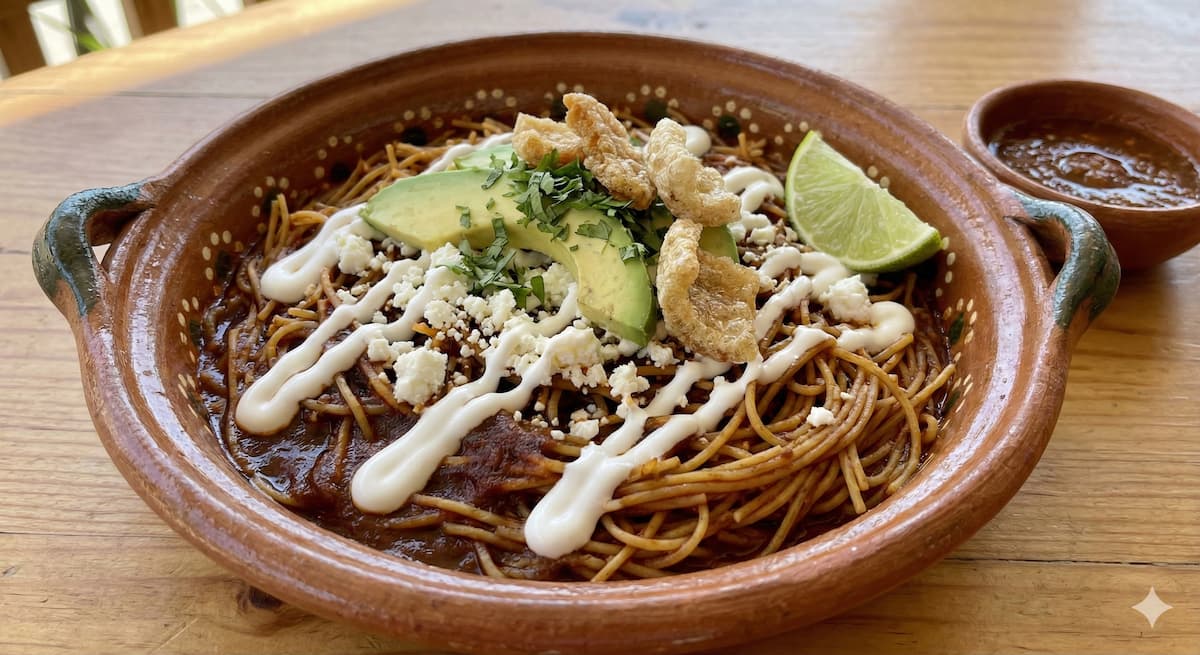 Fideo Seco a los Tres Chiles