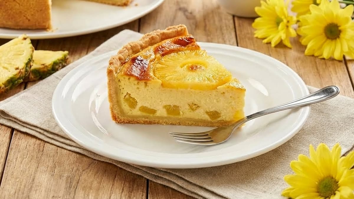 Pay de Queso con Piña